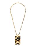 Lanvin Pre-Owned 1970s oversize pendant necklace - Gold