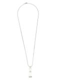 CHANEL Pre-Owned 2000s nº5 Chanel pendant necklace - Silver