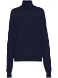 Prada roll-neck cashmere jumper - Blue
