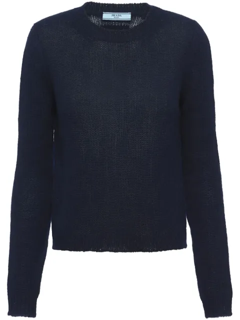 Prada crew-neck cashmere jumper