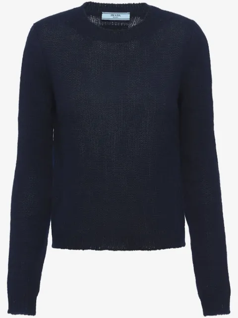 Prada crew-neck cashmere jumper