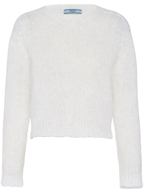 Prada crew-neck wool jumper