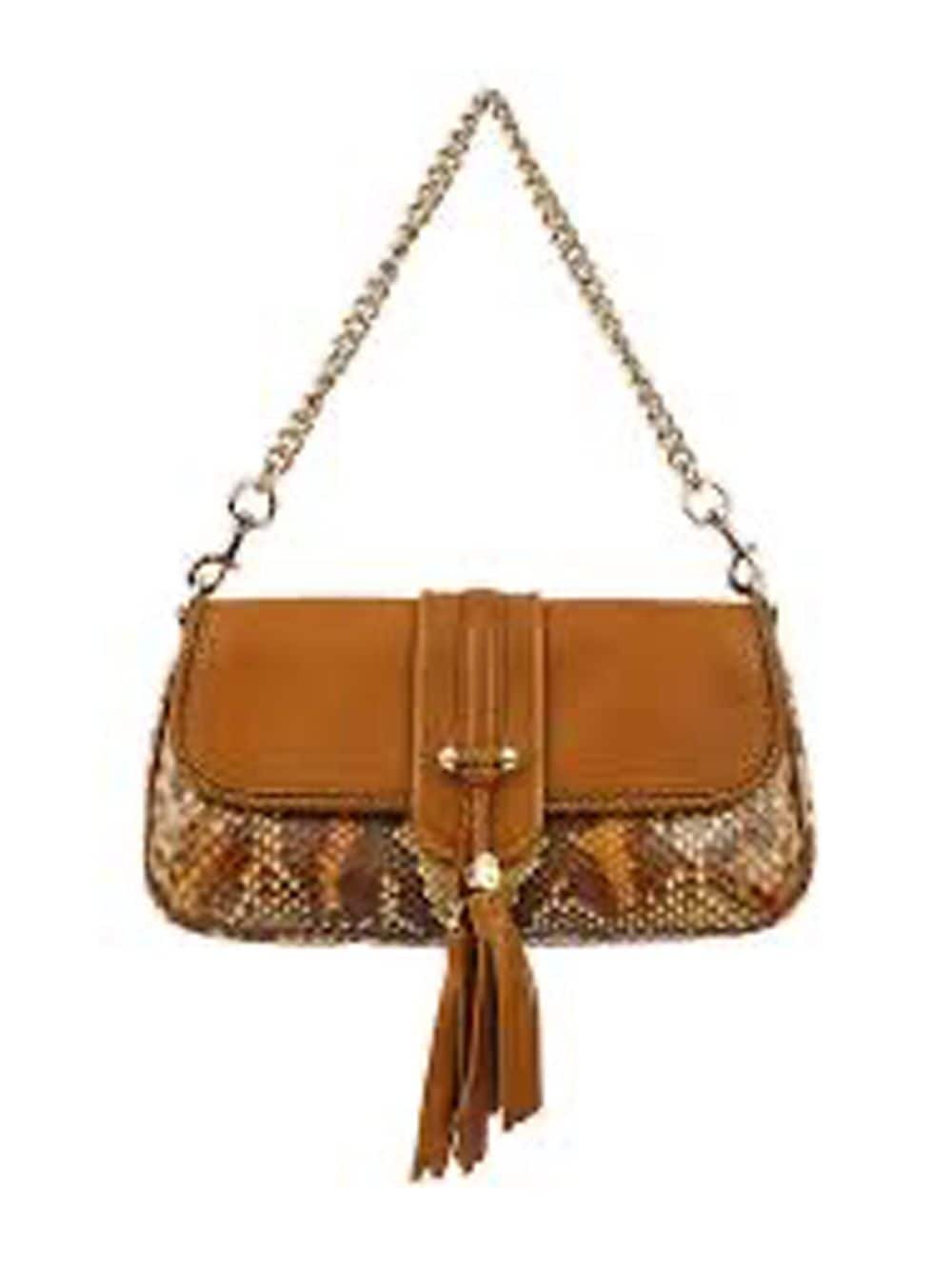 Pre-owned Gucci Marrakech Shoulder Bag In Brown
