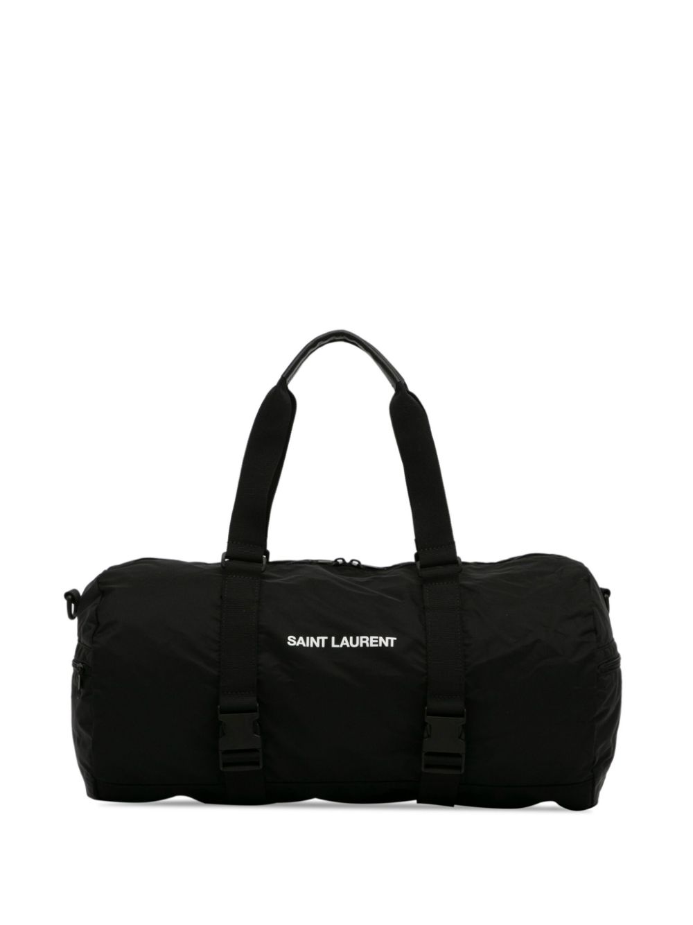 Pre-owned Saint Laurent 2000   Nylon Nuxx Duffle Travel Bag In 黑色