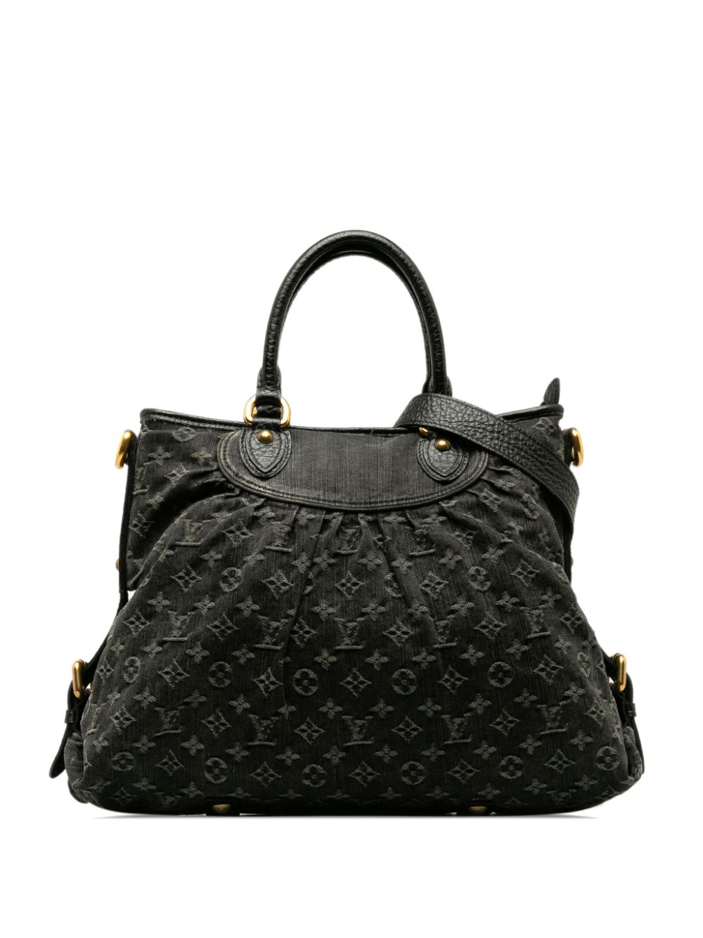 Pre-owned Louis Vuitton 2007 Neo Cabby Gm Two-way Tote Bag In Black