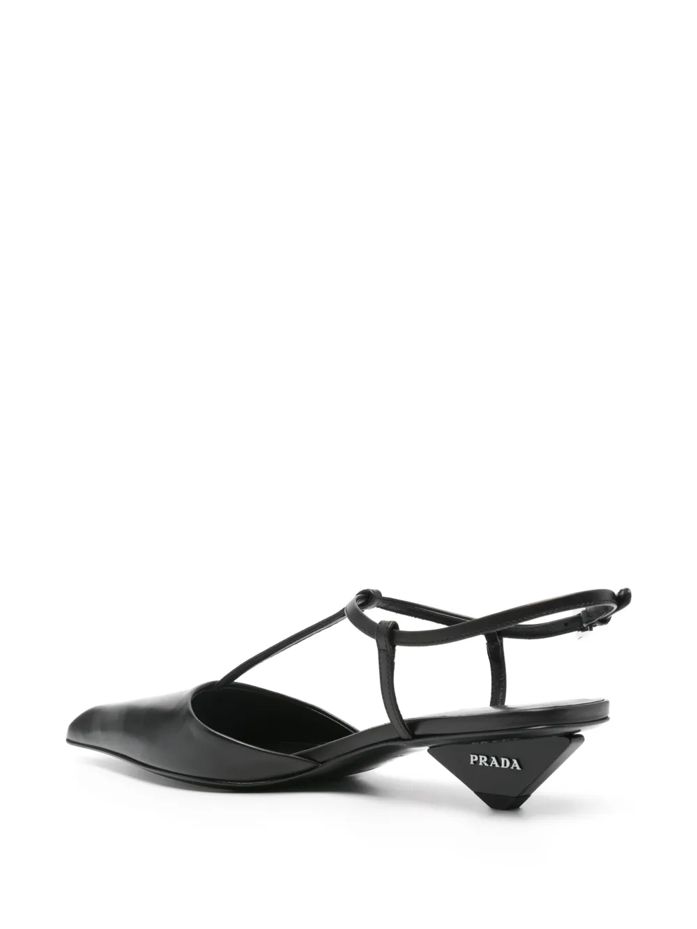 Prada 35mm pointed-toe pumps Black