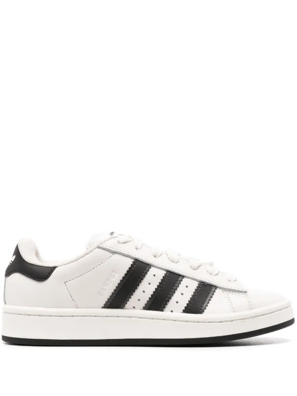 Adidas Campus 00s Leather Sneakers White FARFETCH IN