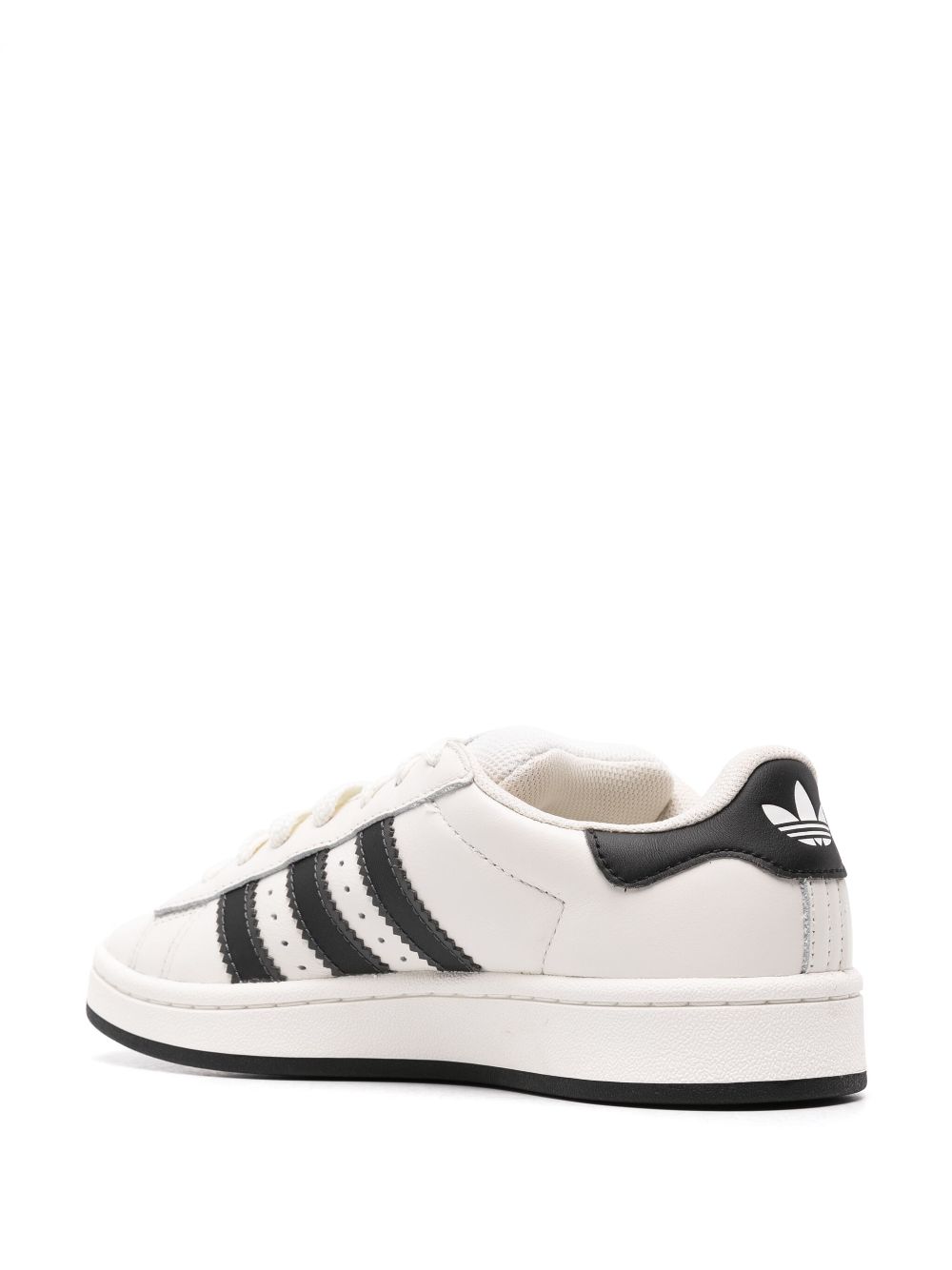 Shop Adidas Originals Campus 00s Leather Sneakers In White