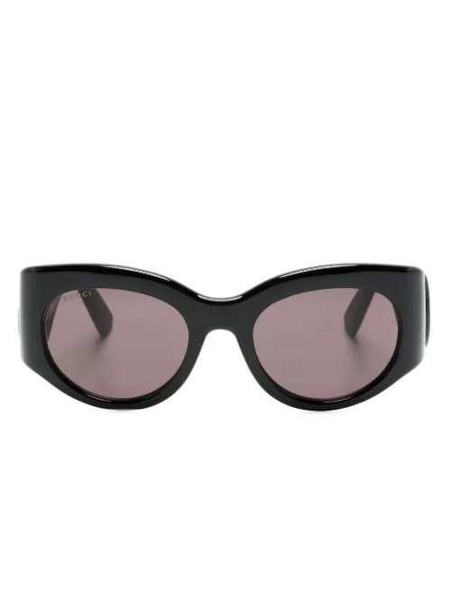 Lunettes de soleil à monture papillon - Gucci Eyewear - Modalova