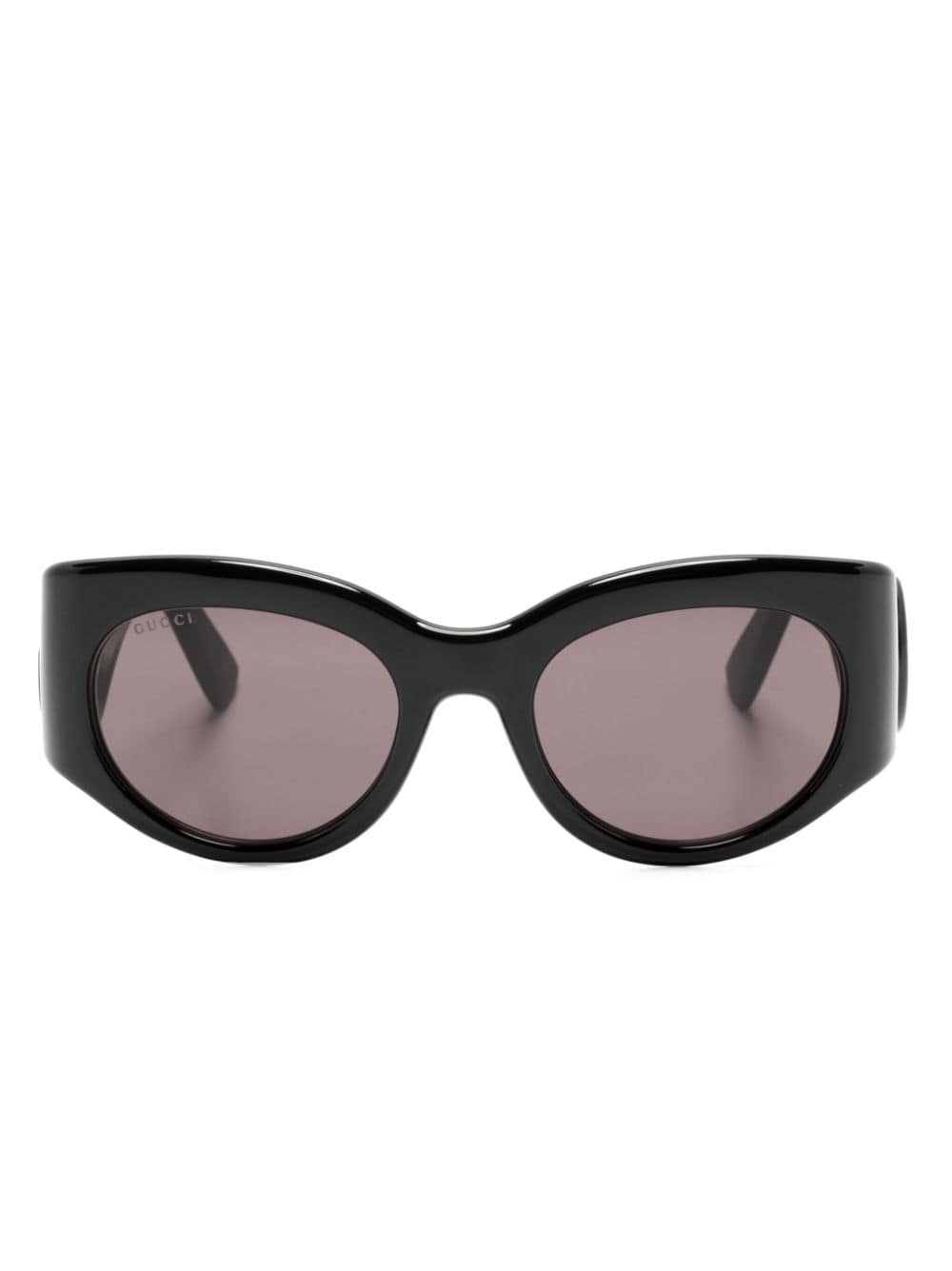 Gucci Butterfly-frame Sunglasses In Black