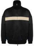 Fear Of God striped zipped jacket - Black