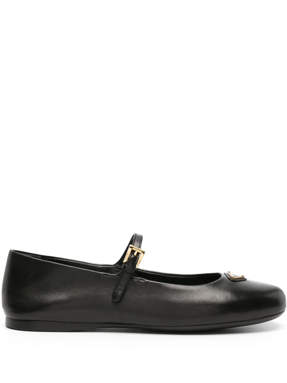Prada Woman Black Flats