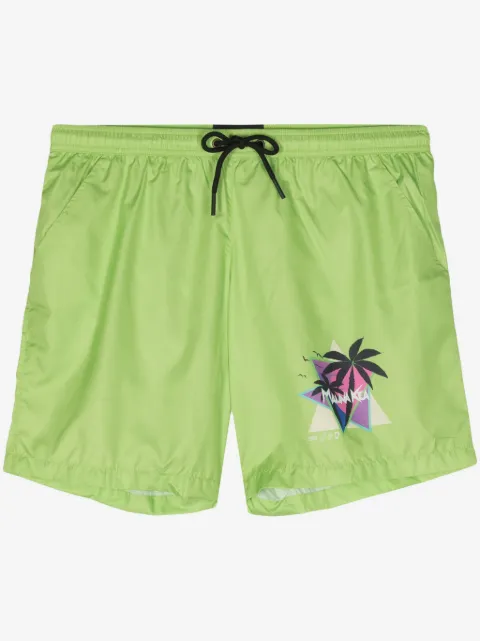 Mauna Kea Sunset Palms swim shorts