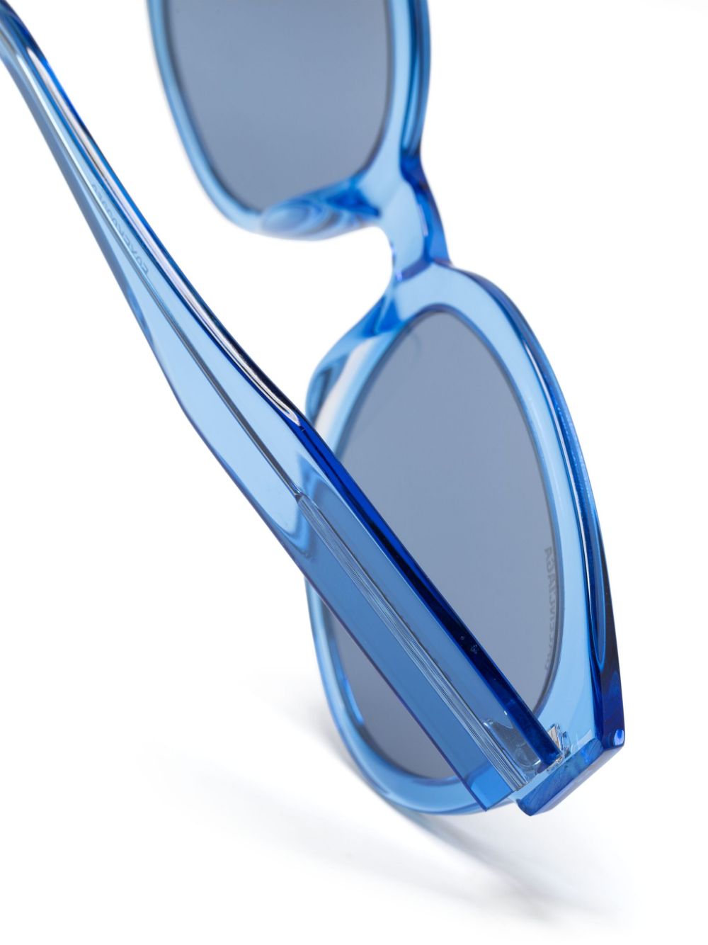 Balenciaga Eyewear Zonnebril met vlinder montuur Blauw