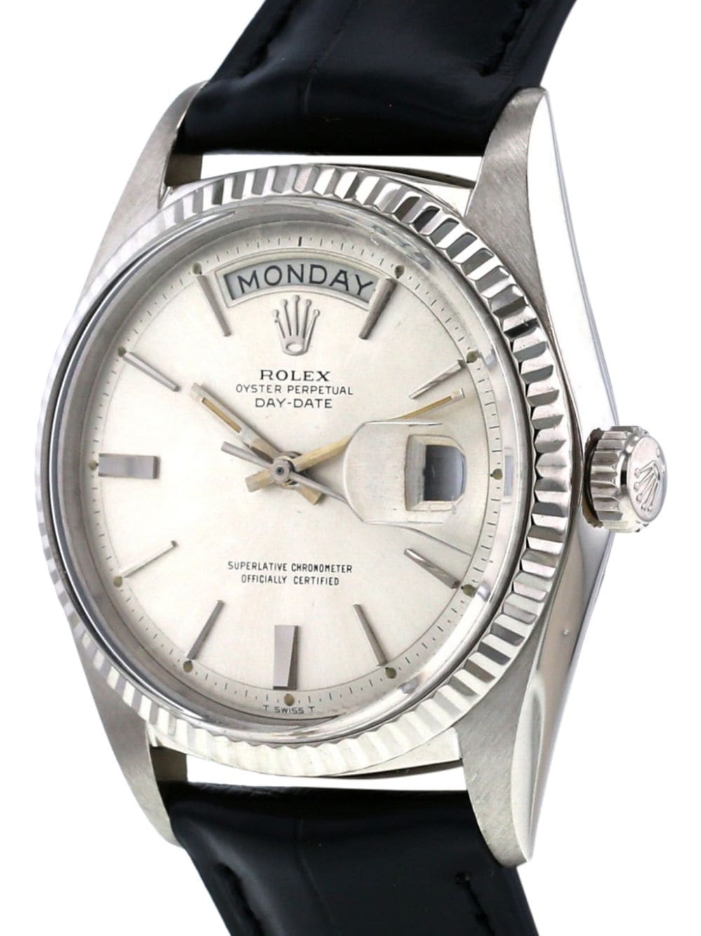 Pre-owned Rolex 1959  Day-date 36mm In Black,silver