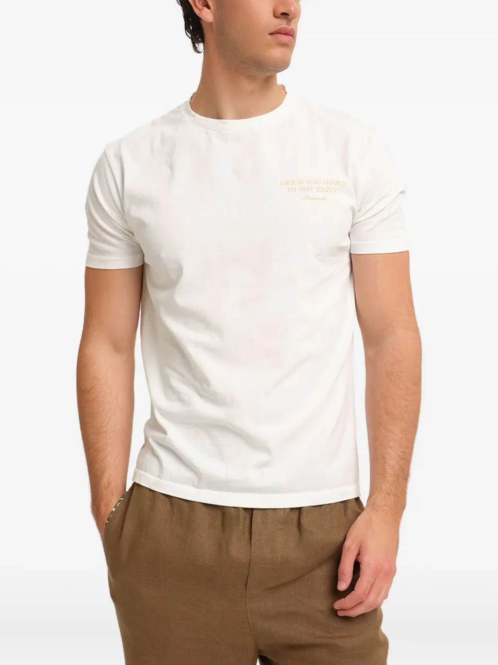 PENINSULA SWIMWEAR graphic-print T-shirt | White | Image 1