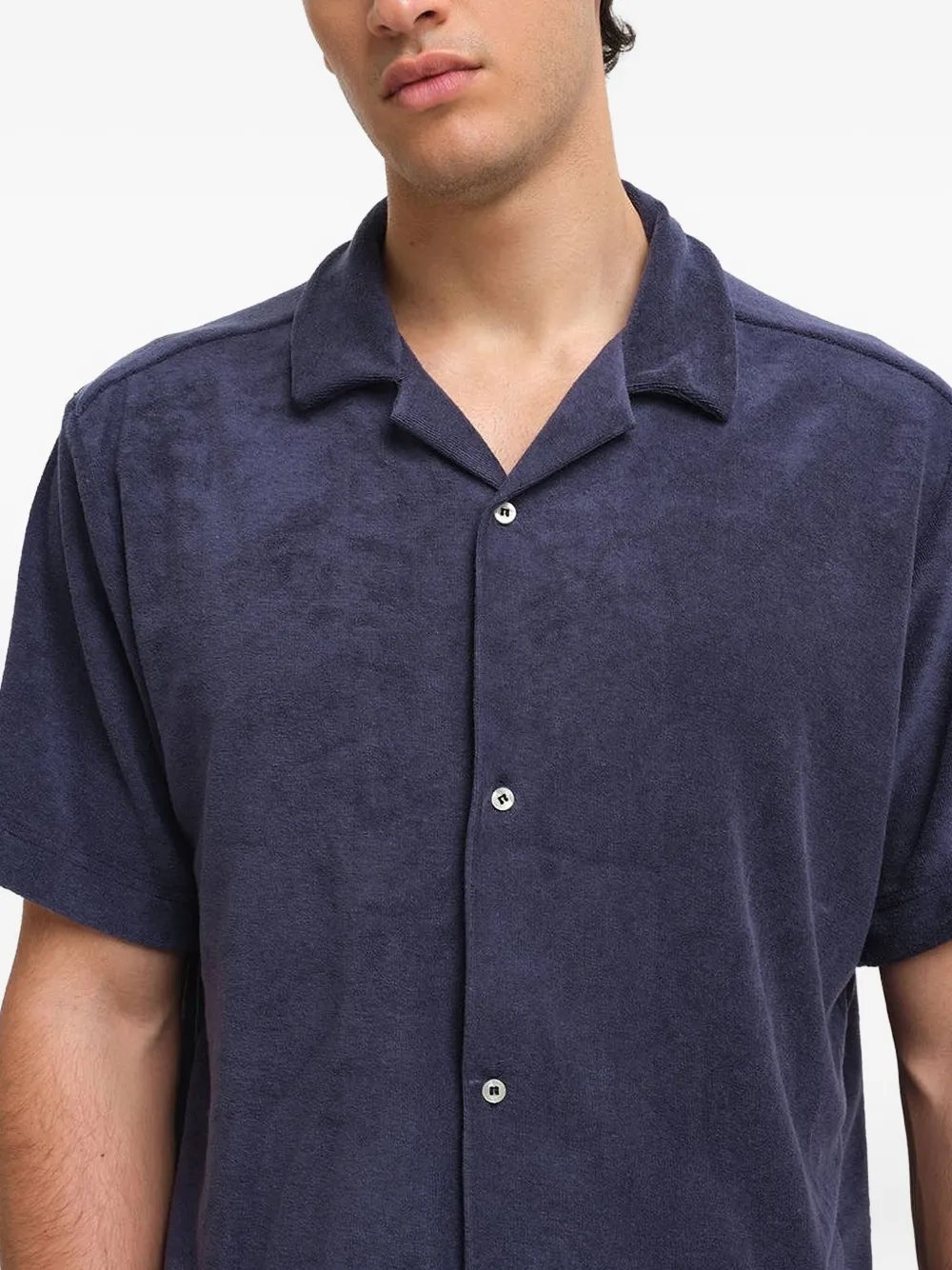 PENINSULA SWIMWEAR Linnen overhemd Blauw