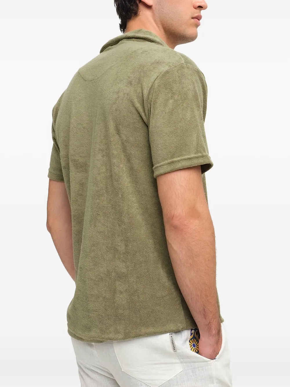 PENINSULA SWIMWEAR Poloshirt van gerecycled polyester - Groen