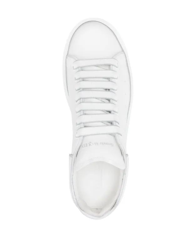 Alexander McQueen Oversized Leather Sneakers - Farfetch