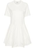 Moncler panelled-design dress - Neutrals