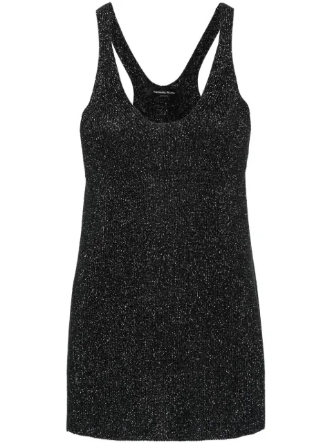 Fabiana Filippi metallic-threading knitted top