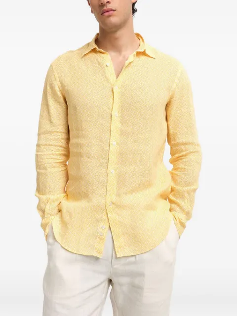 PENINSULA SWIMWEAR geometric-pattern shirt