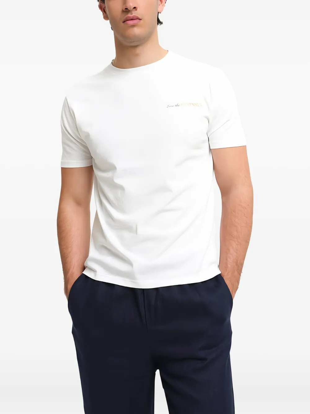 PENINSULA SWIMWEAR Love T-shirt | White | Image 1