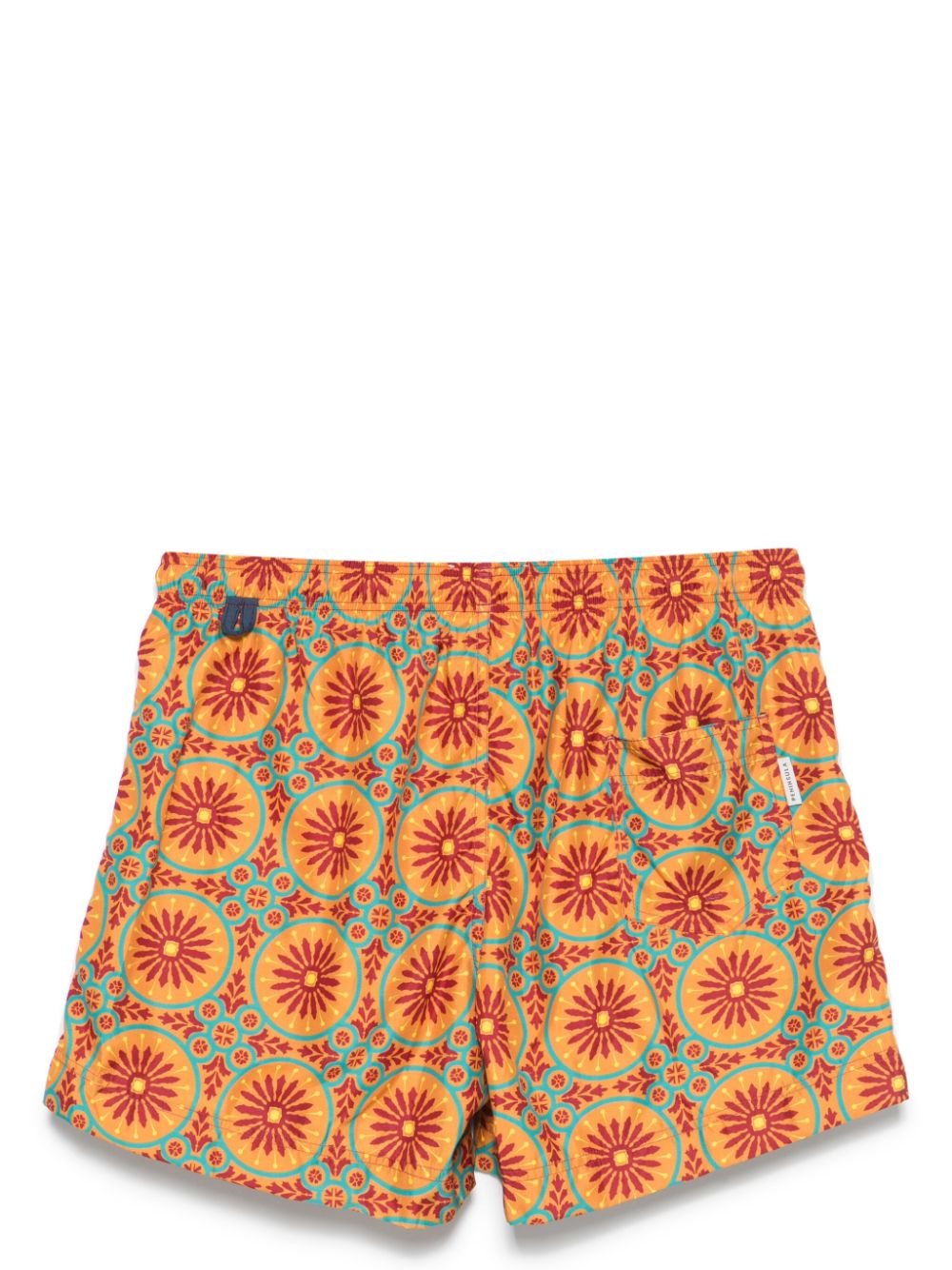 PENINSULA SWIMWEAR Zwembroek met grafische print - Groen