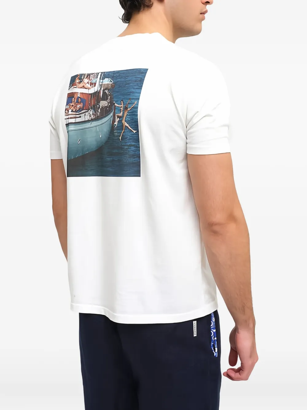 PENINSULA SWIMWEAR logo-print T-shirt - Wit