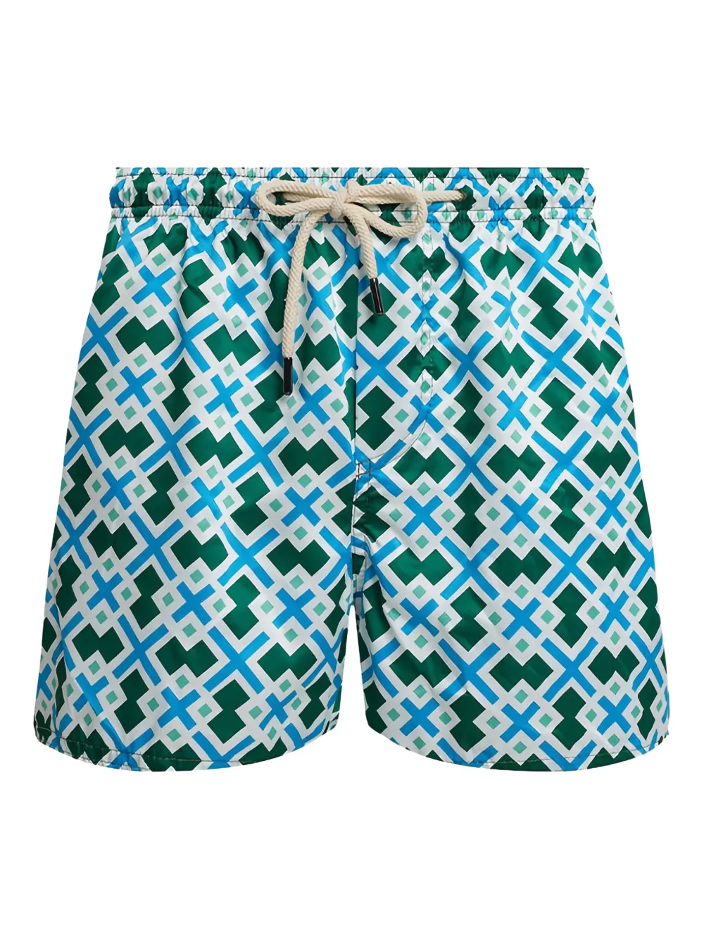 PENINSULA SWIMWEAR geometric-print swim shorts | Blue | Image 1