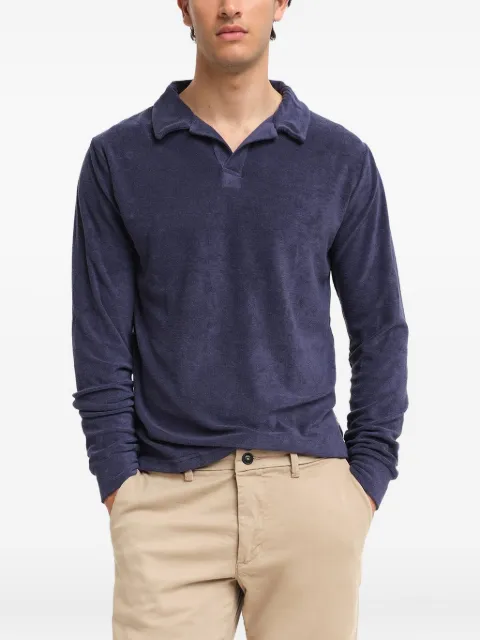 PENINSULA SWIMWEAR cotton blend polo shirt