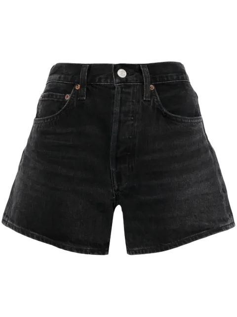 AGOLDE Parker denim shorts