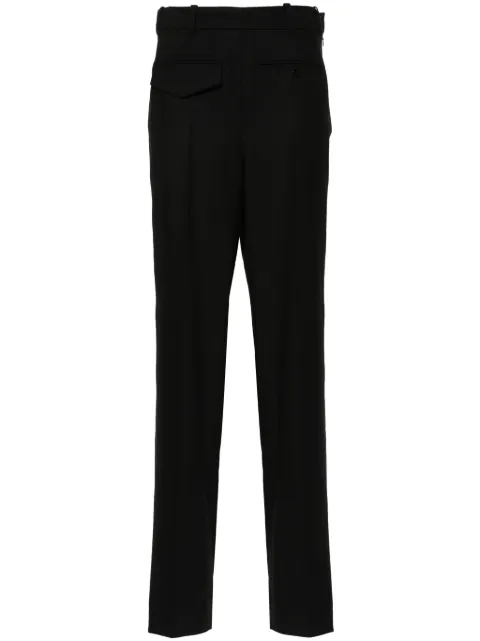 Victoria Beckham twill tapered trousers