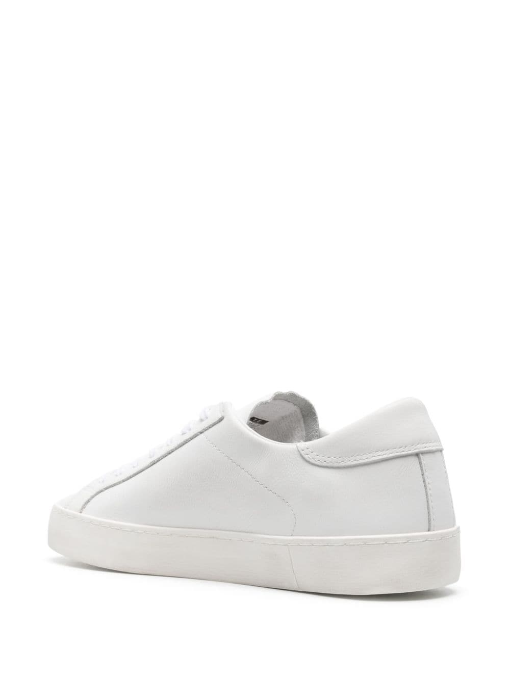 Shop Date Hill Low Leather Sneakers In White