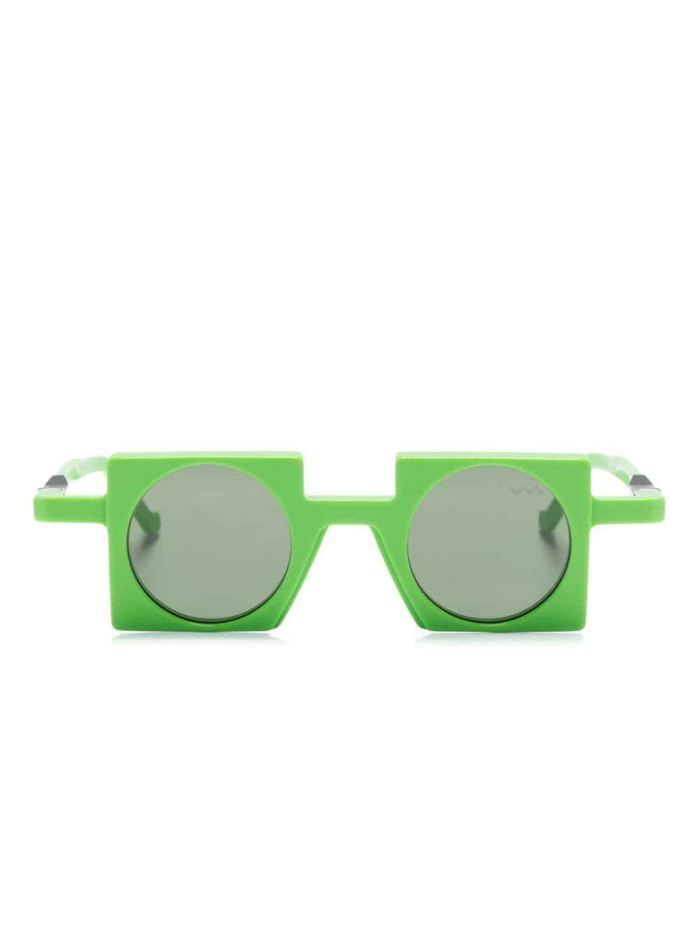 Vava Eyewear Tintedsquare-frame Sunglasses In Green