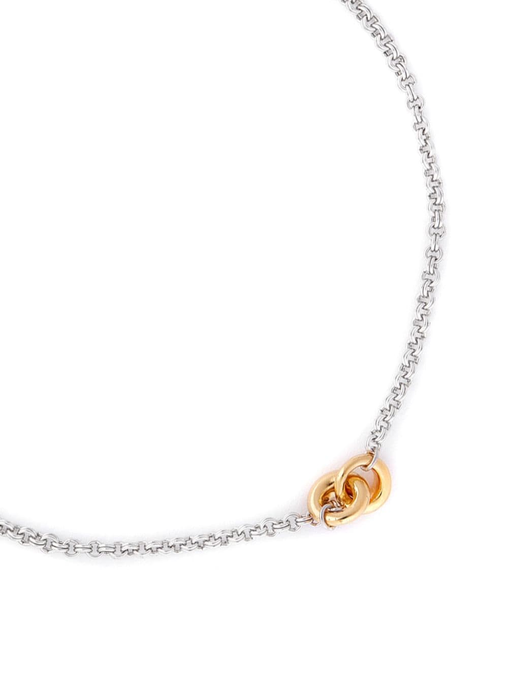 Shop Otiumberg Link Up Chain Bracelet In Silver
