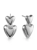 Otiumberg Heart earrings - Silver