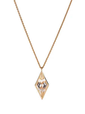 Tom Wood Mini Cushion Lapis Lazuli Pendant Necklace | Gold