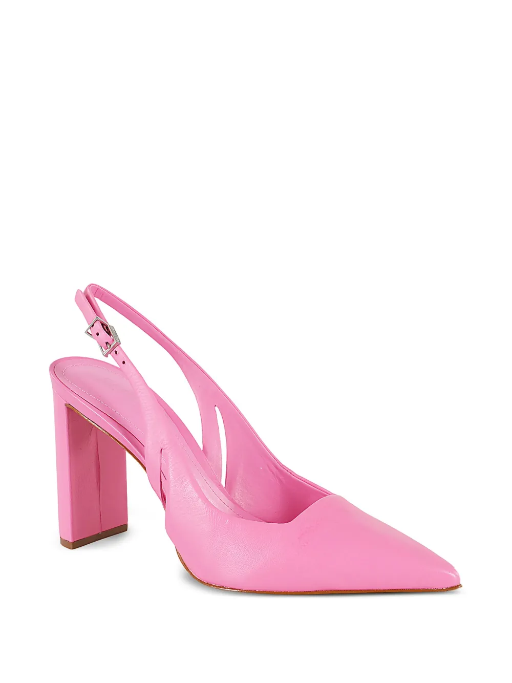 Schutz slingback block-heel pumps Pink