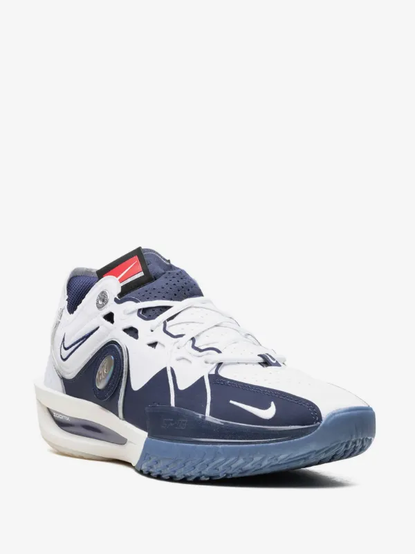 Nike Air Zoom GT Cut 3 TB White Navy Basketball Shoes Sz 18 NEW IH5097 400 ..S14 Men main image 2