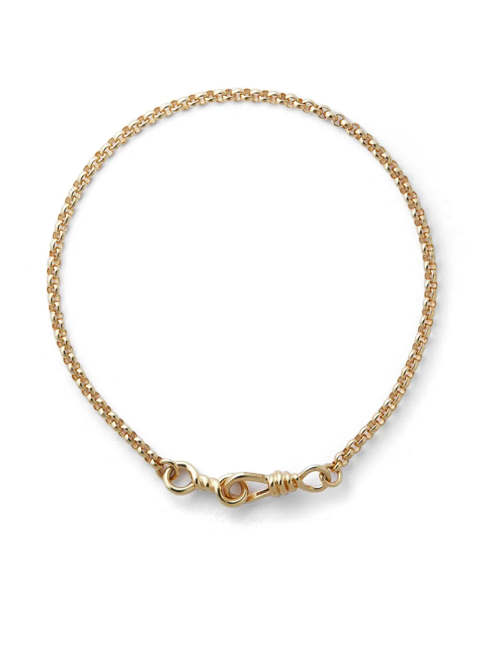 Locked anklet