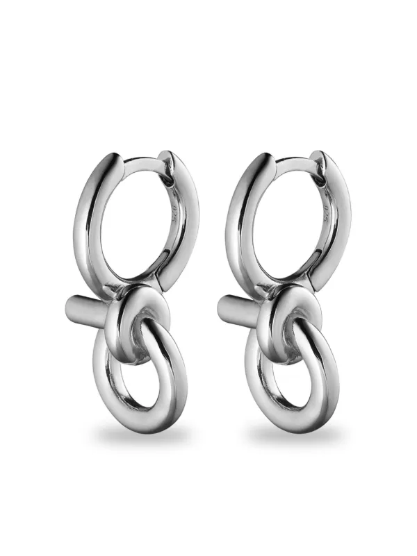 Otiumberg シルバー フープピアス Otiumberg フープピアス | シルバートーン | FARFETCH JP