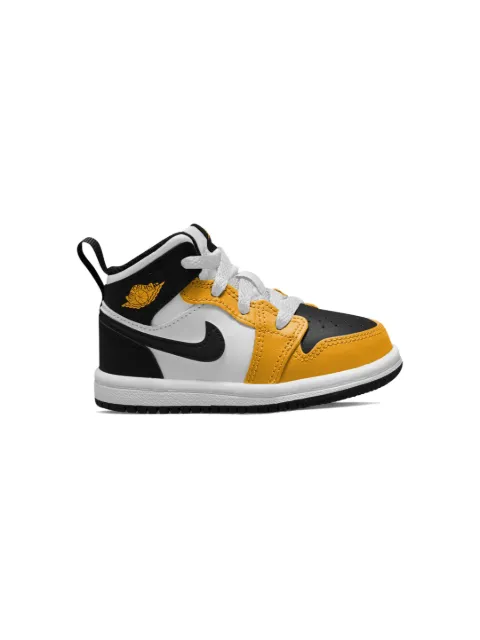 Jordan Kids Air Jordan 1 Mid "Yellow Ochre" sneakers