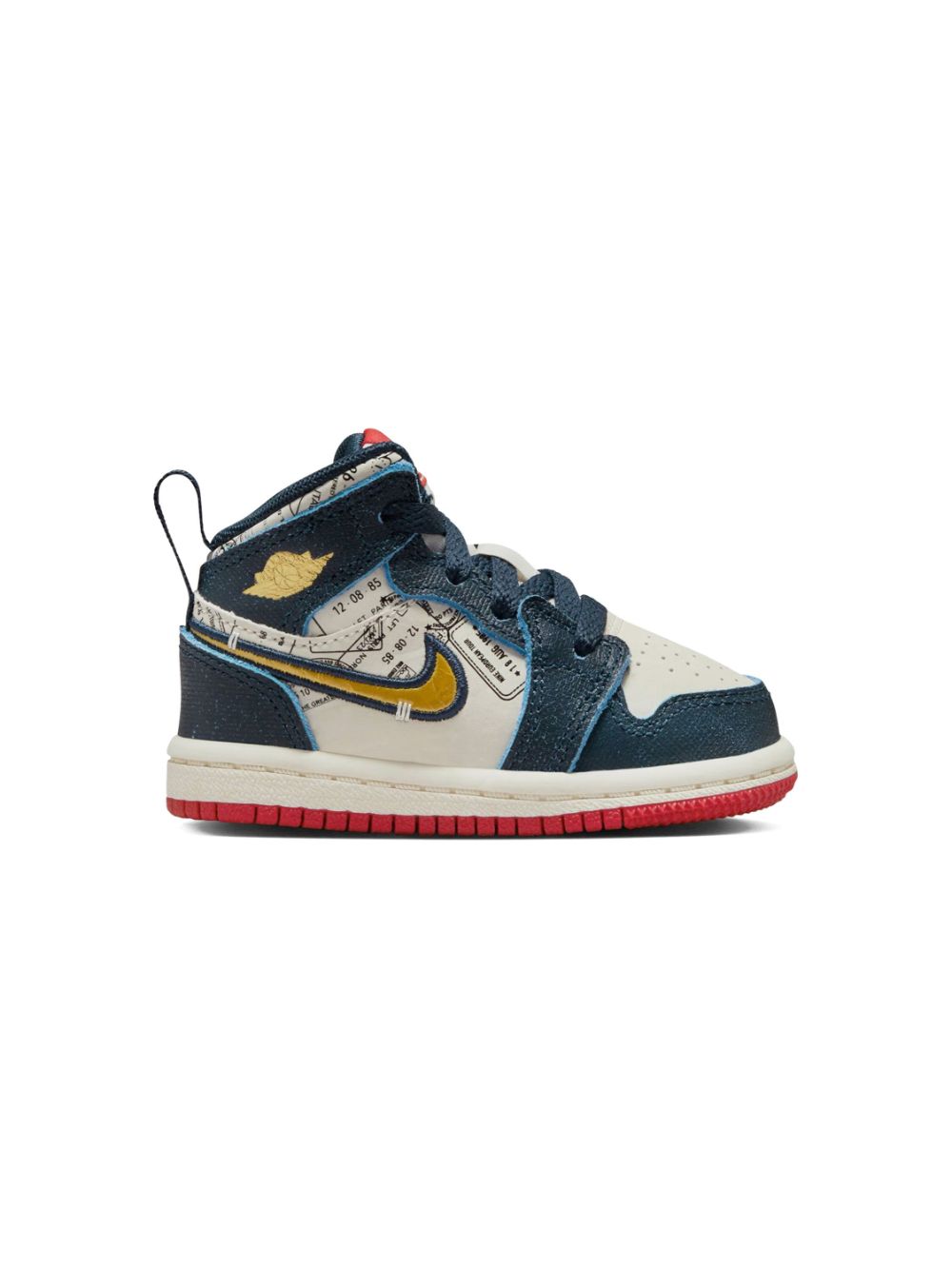 Jordan Kids Air Jordan 1 Mid SE "Take Flight" sneakers Blue