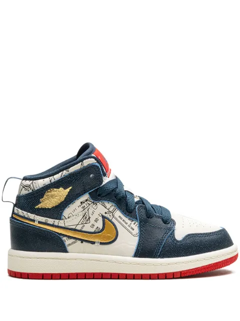 Jordan Kids Air Jordan 1 Mid SE "Take Flight" sneakers
