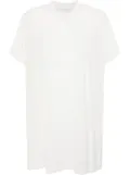 Julius fine-knit cotton T-shirt - White