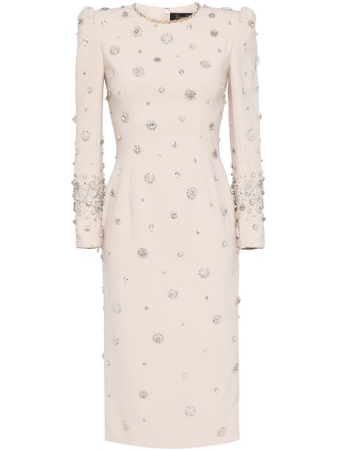 Jenny Packham Galaxy crystal-embellished dress Women