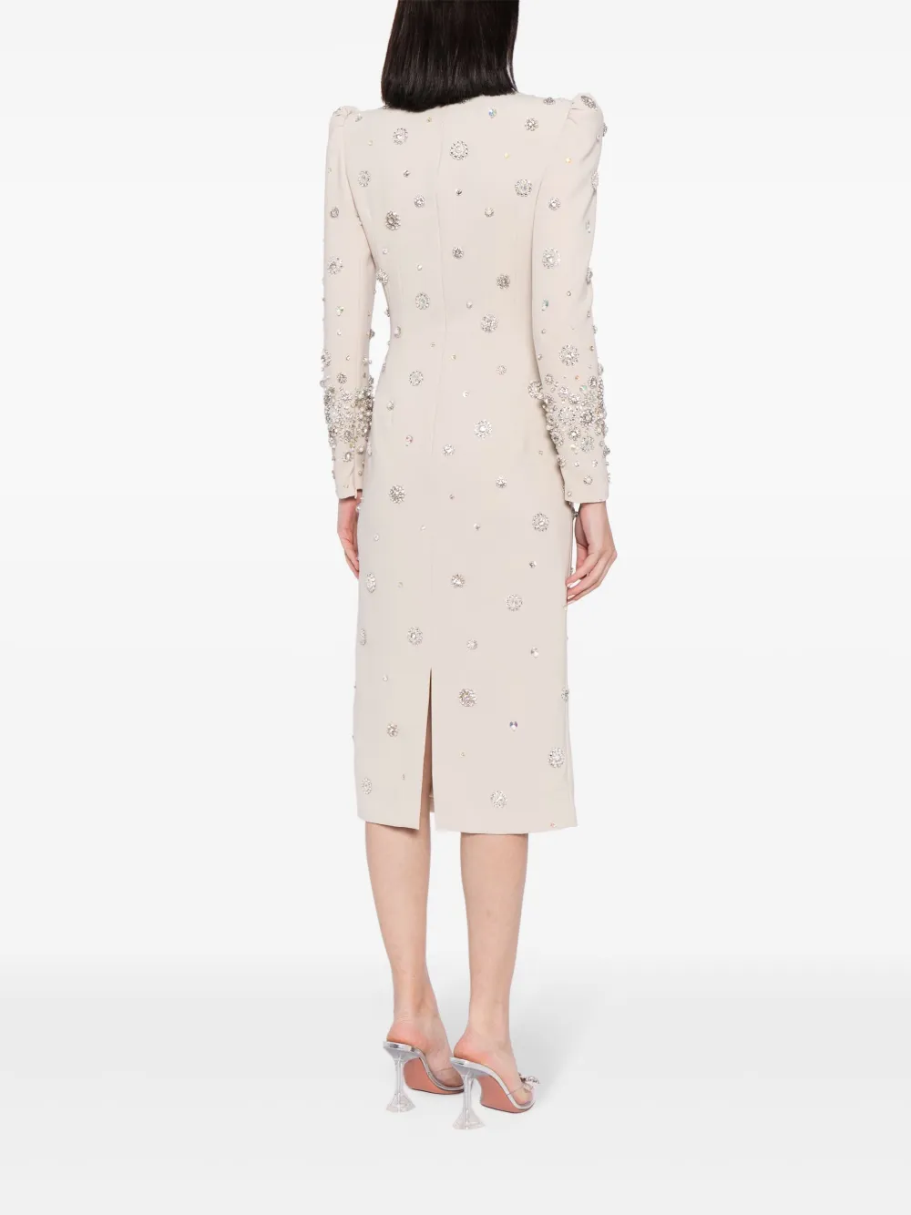 Jenny Packham Galaxy crystal-embellished dress Women