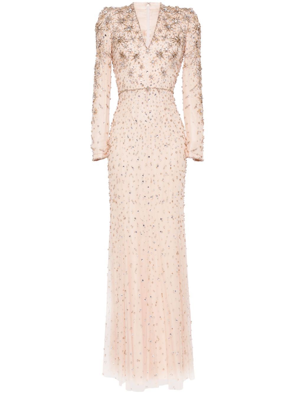 Cheap Jenny Packham Celeste crystal-embellished gown Women