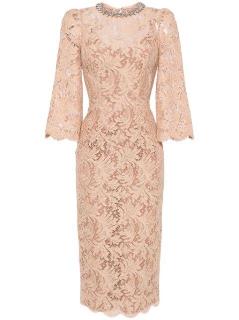 Jenny Packham Aria lace midi dress Women